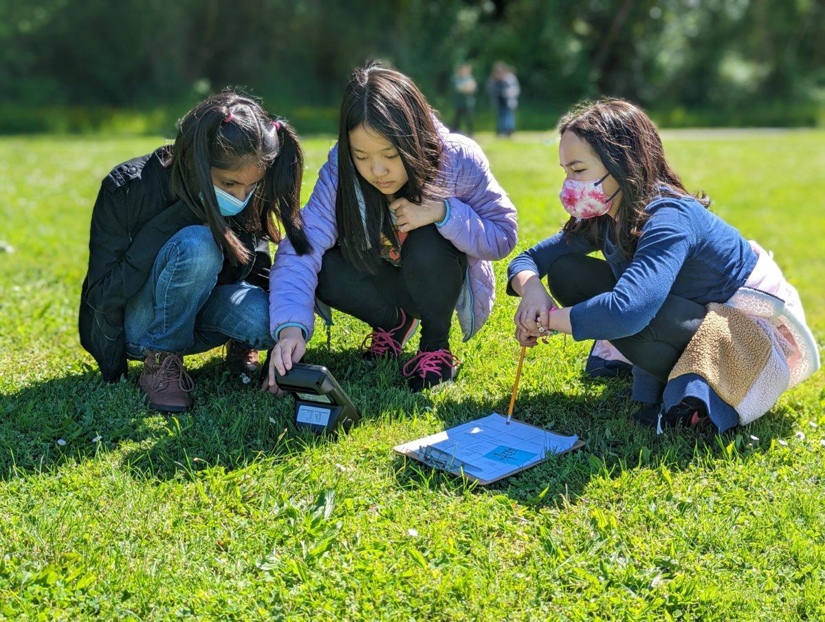 Tukwila School District students monitored the air quality on their campus as part of EarthGen's Breathing Easier program this summer.